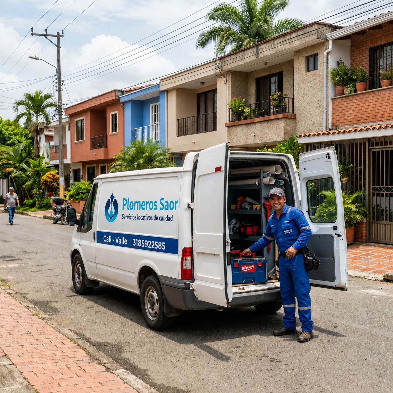 Equipo Plomeros SAOR — Técnicos profesionales en Cali